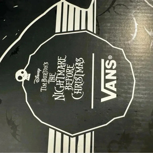 Vans x Nightmare Before Christmas Authentic CumfyCush Men's 12 NEW - Picture 4 of 12